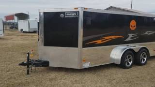 7x14 Haulmark Low Hauler  Motorcycle Trailer [upl. by Aenyl]