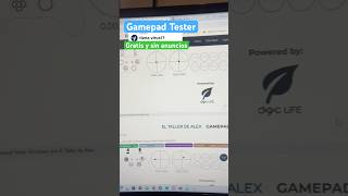 Gamepad Tester GRATIS y SIN ANUNCIOS [upl. by Eedrahs]