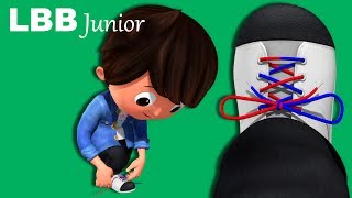 Tying Shoe Laces Song  Original Songs  By LBB Junior [upl. by Surat]