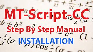 Installation MTScriptCC12 MathType  InDesign CC [upl. by Ackley]