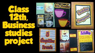 Business studies Class 12 Cbse project on marketing managementcoffee [upl. by Grace]