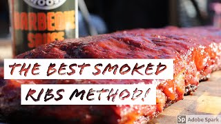 The BEST Smoked Ribs Method  NOT 321 [upl. by Creigh930]