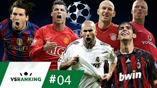 OS 10 GOLS MAIS BONITOS DA CHAMPIONS LEAGUE  VSRanking 4 [upl. by Canada]