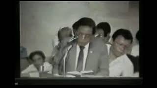 DEBATE SA PLAZA MIRANDA NOONG MAY 19 1984 IGLESIA NI CRISTO INC vs IGLESIA KATOLIKA KATOLIKO [upl. by Ecnadnac]