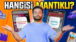 Nereden sipariş verelim Hepsiburada Premium vs Amazon Prime [upl. by Arnelle]