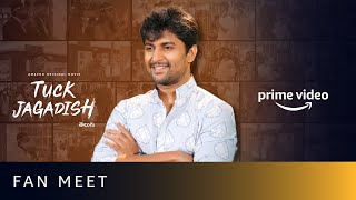 Nani surprises his fans  Tuck Jagadish Fan Meet  Amazon Prime Video [upl. by Bjork]