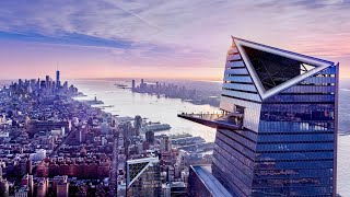 EDGE NEW YORK  Highest outdoor observation deck in the Western World tour in 4K [upl. by Jagir]