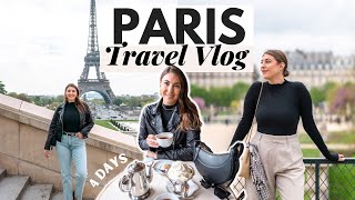 4 Days in Paris Travel Vlog Top Sights Versailles amp Eiffel Tower View Hotel [upl. by Berkie]