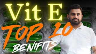 Full Video  Top10 Benefits of vitamin E drrobin facts health food ayurved doctor remedy [upl. by Fraase]