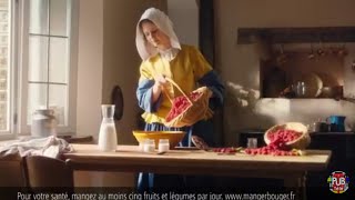 la Laitière Nestlé quotcest si bon de prendre le tempsquot Pub 20s [upl. by Riehl]