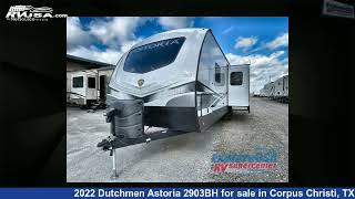 Spectacular 2022 Dutchmen Astoria Travel Trailer RV For Sale in Corpus Christi TX  RVUSAcom [upl. by Magdalena]