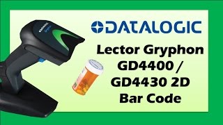 Datalogic Gryphon GD4400  GD4430 2D Bar Code Lector Bidimensional para CBB [upl. by Aneen]