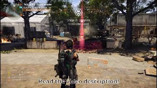 Division 2  Destroy Basilisks Armor EASIESTFASTEST Method [upl. by Darb]