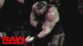 A look back at Roman Reigns intense assault on Braun Strowman Raw May 15 2017 [upl. by Akimet]