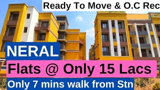 Cheap flats near Neral station  1 rk amp 1 bhk properties in Nisarg Sparsh [upl. by Zusman575]