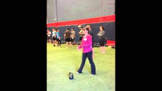 RKC Kettlebell Snatch Test  Christina Whitlatch 2013 [upl. by Ignace262]