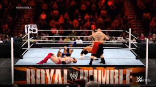 WWE 2K15  40Man Royal Rumble Full Match Gameplay HD [upl. by Lirrehs779]