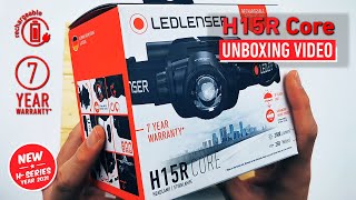 H15R Core 🔦 2500 lumens 250 meter Max 80 hour run time Rechargeable Headlamp  Ledlenser Malaysia [upl. by Nellahs]