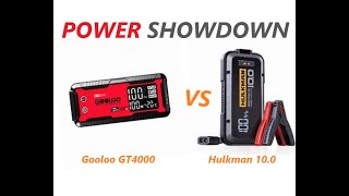 HULKMAN 100 VS GOOLOO GT4000 SHOWDOWN [upl. by Ellivnarg]