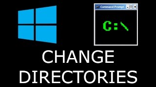 Command Prompt Change DirectoriesFolders To Another Drive [upl. by Ollopa166]