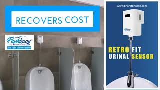 Flushbuoy  Automatic Urinal Sensor  The Right of Every Urinal [upl. by Georgianne]