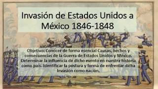 Invasión de Estados Unidos a México 18461847 [upl. by Htebharas]