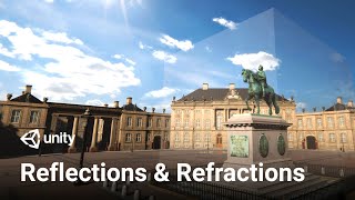 Reflections and Refractions in Unity – HDRP Tutorial [upl. by Matheson727]