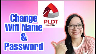 PAANO PALITAN ANG WIFI NAME AT PASSWORD NG PLDT FIBR AT HOME  ELIZABETH VELOSO [upl. by Anastos]