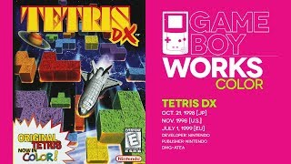 Tetris DX retrospective Hue kid on the block  Game Boy Works Color 001 [upl. by Ehudd]