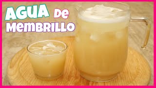 AGUA DE MEMBRILLO  BEBIDA DELICIOSA Y FÁCIL [upl. by Jardena]