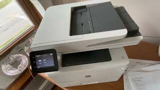 HP LaserJet Pro MFP M426fdw AllInOne Laser Printer Fax Scan Copier WiFi 4094 [upl. by Hernando709]