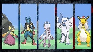 Pokémon X and Pokémon Y Three New MegaEvolved Pokémon Revealed [upl. by Parish]