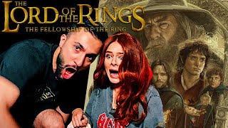 FIRST TIME WATCHING Lord Of The Rings  Fellowship Of The Ring  MOVIE REACTION PART 12 [upl. by Llenral548]