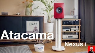 Room tour my 99 quid Atacama speakers stands [upl. by Omolhs]