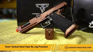 Taran Tactical Sand Viper Airsoft Pistol by Jag Precision [upl. by Corny]