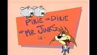 Cartoon Network Shorties  Pixie and Dixie and Mr Jinks in quotHarasscatquot 1999 [upl. by Jenny]