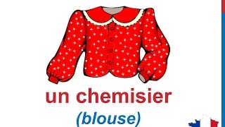 French Lesson 34  CLOTHES in French CLOTHING Vocabulary  Les vêtements les habits Ropa en francés [upl. by Asselim]