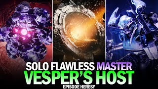 Solo Flawless Master Vespers Host Dungeon Destiny 2 [upl. by Megen320]