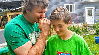 Mother vs Son  Armwrestling battle [upl. by Trebo]