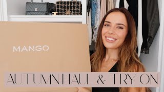 AUTUMN HAUL amp TRY ON  MANGO COS amp ARKET  Suzie Bonaldi [upl. by Deina]