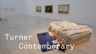 Tracey Emin  My Bed and JMW Turner at Turner Contemporary [upl. by Yecies]