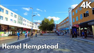 Hemel Hempstead Town Centre Tour 🇬🇧  Park amp Shopping Centre Walk [upl. by Witt]