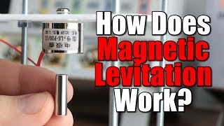 How does Magnetic Levitation work  Crude Levitator circuit [upl. by Ahsino]