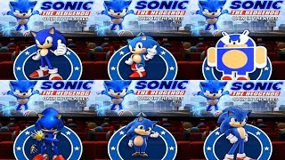 SONIC DASH  SONIC VS CLASSIC SONIC VS ANDRONIC VS METAL SONIC VS BABY SONIC VS TEEN SONIC [upl. by Evelinn]