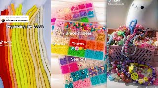 🎀Clay Bead Bracelet TikTok Compilation 🎀Bracelet Edits Shorts amp ReelsSmall Business😍 123 [upl. by Goodyear]