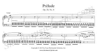 Chopin  Prelude in E minor Op 28 No 4 [upl. by Effie679]