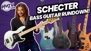 Ever Tried A Schecter Bass Guitar  Check Out The SLS Omen Banshee J4 amp Stiletto [upl. by Aneloc]