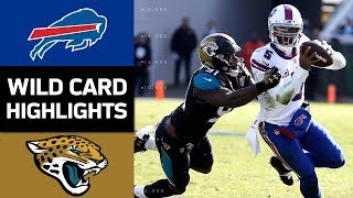 Bills vs Jaguars  NFL Wild Card Game Highlights [upl. by Domingo]