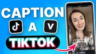 How to Add TikTok Captions  VEED Captions App [upl. by Lak]