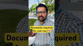 Documents required for visit visa Canada in 2024 [upl. by Negriv]